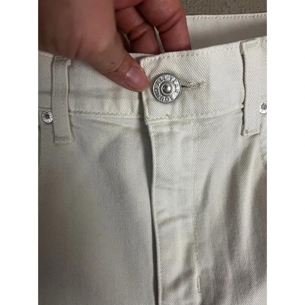 AYR Women's The Secret Sauce Organic Cotton High Rise‎ Wide Leg Jeans- Size 34